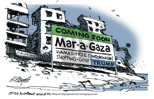Henry Payne on Thursday February 6, 2025 Comic Strip