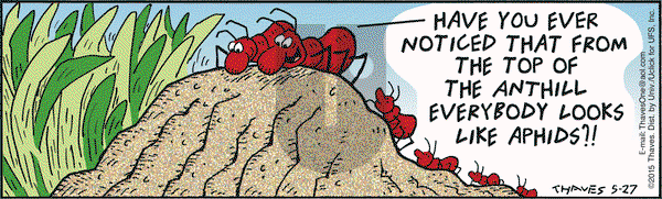 Frank and Ernest on Wednesday May 27, 2015 Comic Strip