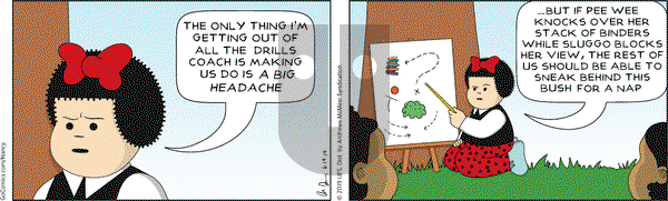 Nancy on Friday June 14, 2019 Comic Strip