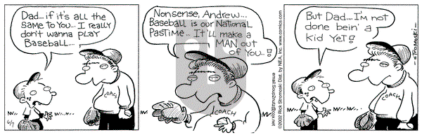 Soup to Nutz - Old on Friday June 7, 2002 Comic Strip