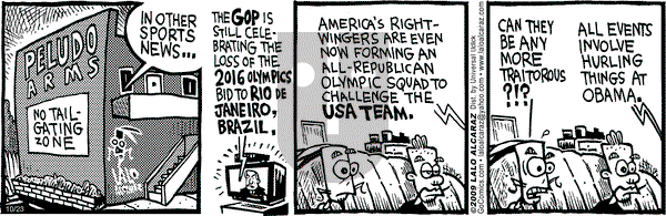 La Cucaracha on Friday October 23, 2009 Comic Strip
