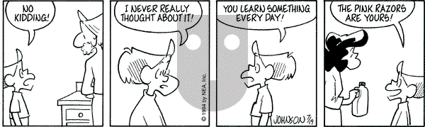 Arlo and Janis on Tuesday July 19, 1994 Comic Strip