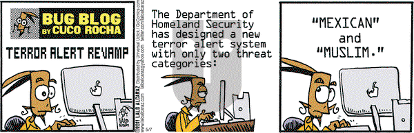 La Cucaracha on Saturday May 7, 2011 Comic Strip