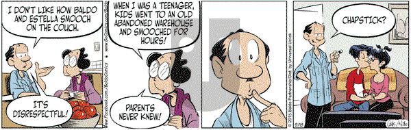Baldo on Friday September 18, 2015 Comic Strip