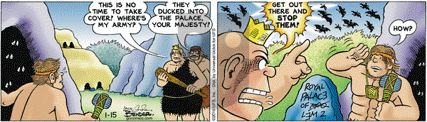 Alley Oop on Friday January 15, 2016 Comic Strip