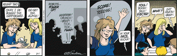 Doonesbury on Thursday February 1, 2007 Comic Strip