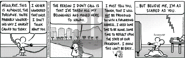 Pearls Before Swine on Monday November 8, 2004 Comic Strip