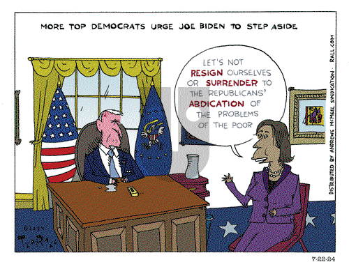 Ted Rall - Monday July 22, 2024 Comic Strip