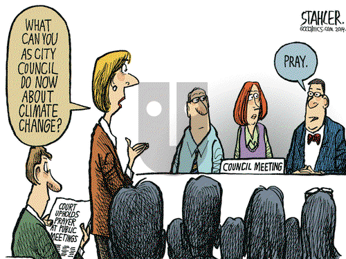 Jeff Stahler on Wednesday May 7, 2014 Comic Strip