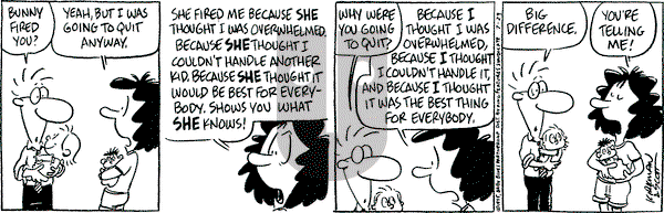 Baby Blues on Saturday July 29, 1995 Comic Strip