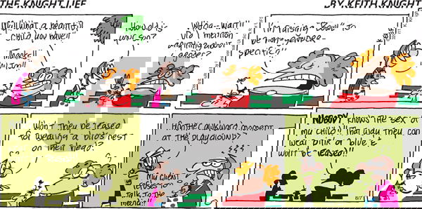 The Knight Life on Sunday August 7, 2011 Comic Strip