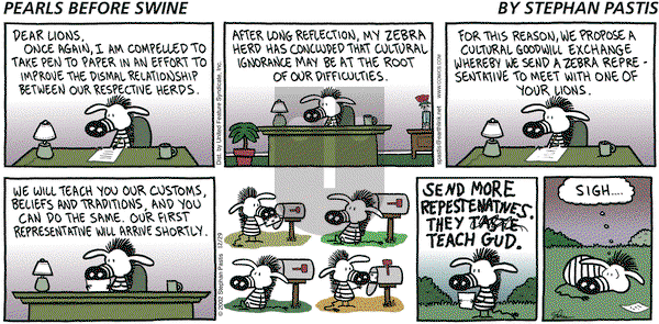 Pearls Before Swine on Sunday December 29, 2002 Comic Strip