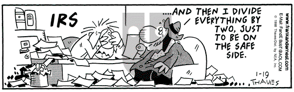 Frank and Ernest on Sunday January 25, 1998 Comic Strip