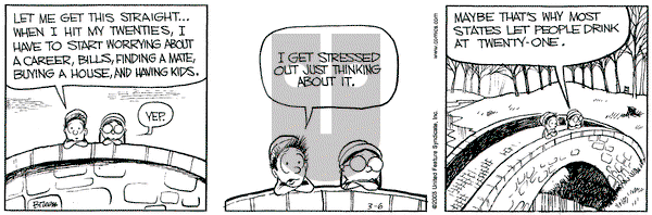 Grand Avenue on Thursday March 6, 2003 Comic Strip