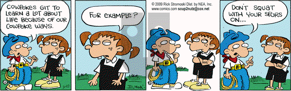 Soup to Nutz - Old on Friday March 27, 2009 Comic Strip