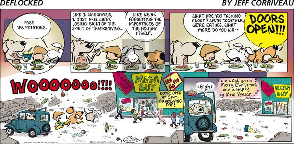 DeFlocked on Sunday November 22, 2015 Comic Strip