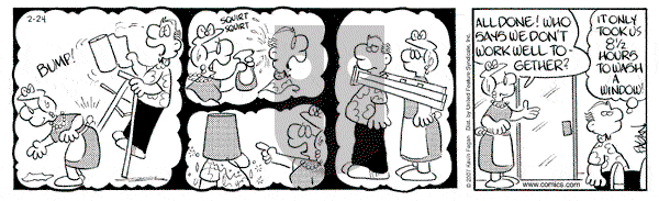 Drabble on Saturday February 24, 2007 Comic Strip