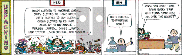 Cathy Classics on Saturday August 11, 2007 Comic Strip