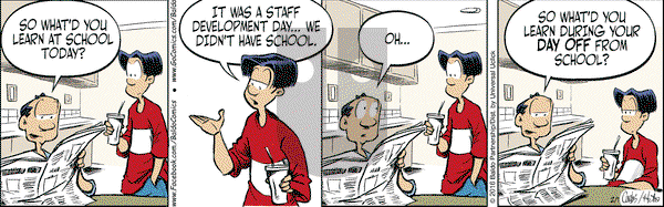 Baldo on Monday February 1, 2016 Comic Strip