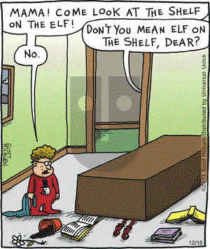 The Argyle Sweater on Monday December 16, 2013 Comic Strip