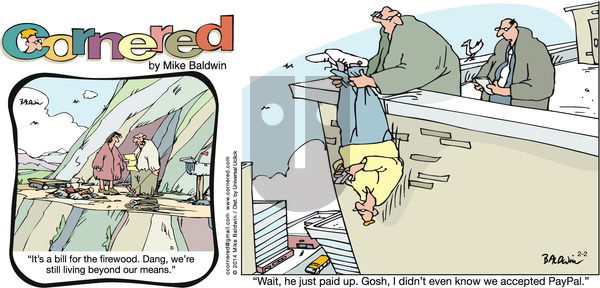 Cornered on Sunday February 2, 2014 Comic Strip
