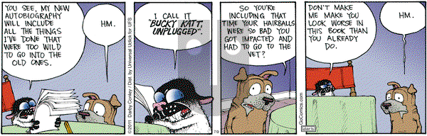 Get Fuzzy on Tuesday July 9, 2013 Comic Strip