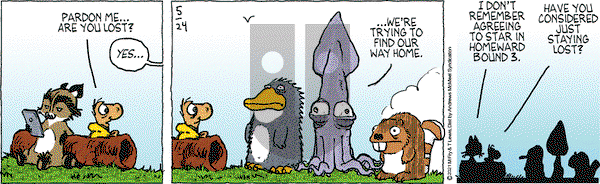 Over the Hedge on Monday May 24, 2021 Comic Strip