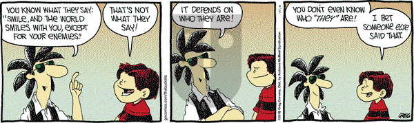 The Buckets on Thursday April 5, 2018 Comic Strip