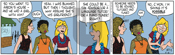 Luann on Thursday August 18, 2005 Comic Strip