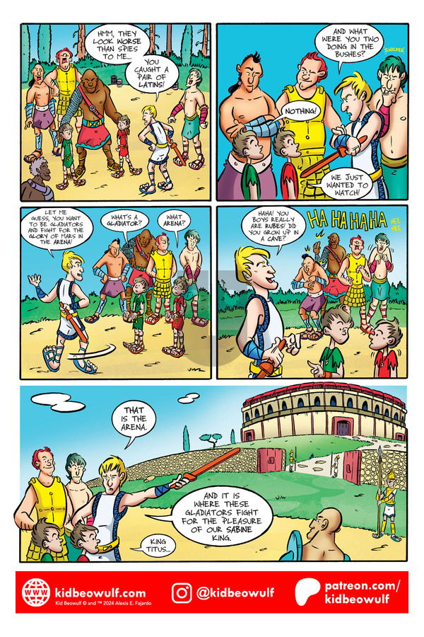 Kid Beowulf on Monday June 24, 2024 Comic Strip