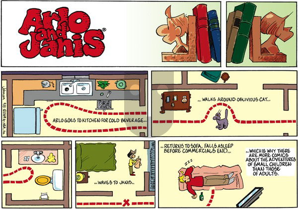 Arlo and Janis - Sunday February 8, 2009 Comic Strip