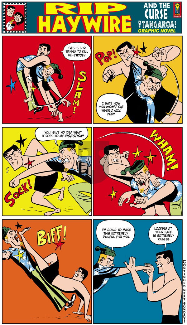 Rip Haywire on Sunday November 30, 2014 Comic Strip