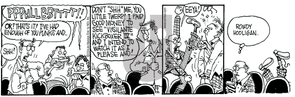 Monty on Friday March 26, 2004 Comic Strip