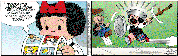 Nancy on Saturday June 10, 2017 Comic Strip