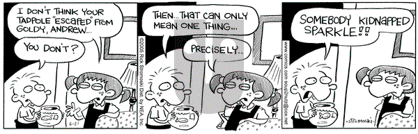 Soup to Nutz - Old on Tuesday June 21, 2005 Comic Strip