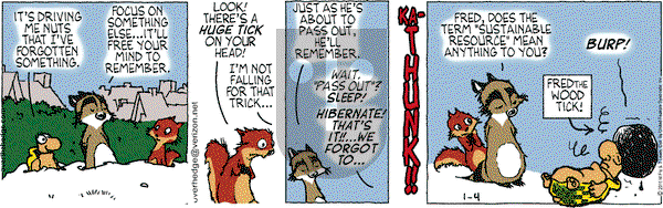 Over the Hedge on Tuesday January 4, 2011 Comic Strip