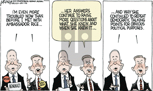 Robert Ariail - Friday November 30, 2012 Comic Strip