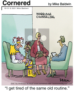 Cornered on Wednesday October 13, 2021 Comic Strip