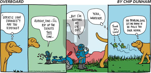 Overboard on Sunday April 30, 2017 Comic Strip