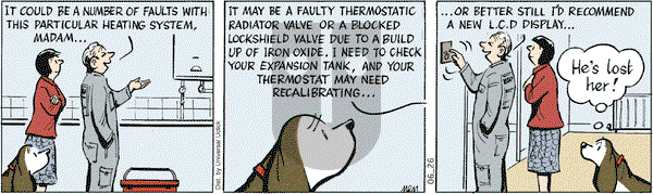Fred Basset on Tuesday June 26, 2012 Comic Strip
