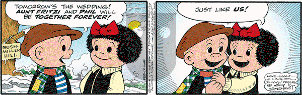 Nancy on Saturday February 17, 2018 Comic Strip
