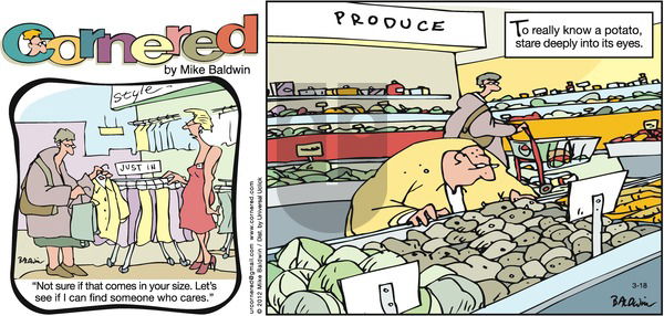 Cornered on Sunday March 18, 2012 Comic Strip
