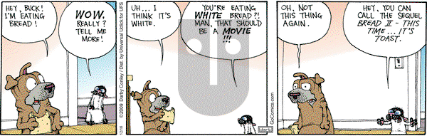 Get Fuzzy on Friday December 16, 2011 Comic Strip