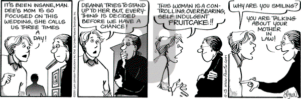 For Better or For Worse on Friday April 13, 2001 Comic Strip
