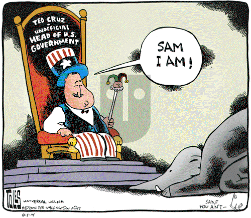 Tom Toles on Tuesday August 5, 2014 Comic Strip