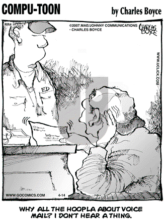 Compu-toon on Saturday April 14, 2007 Comic Strip