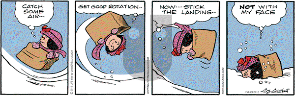 Nancy on Wednesday February 29, 2012 Comic Strip