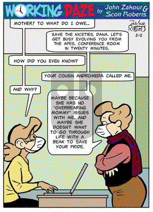 Working Daze - Wednesday February 3, 2021 Comic Strip