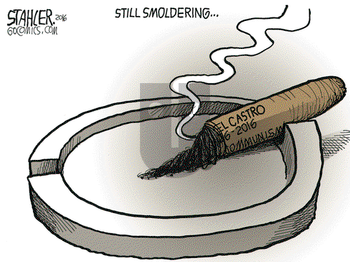 Jeff Stahler on Tuesday November 29, 2016 Comic Strip