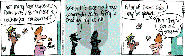 The Knight Life on Friday September 13, 2019 Comic Strip